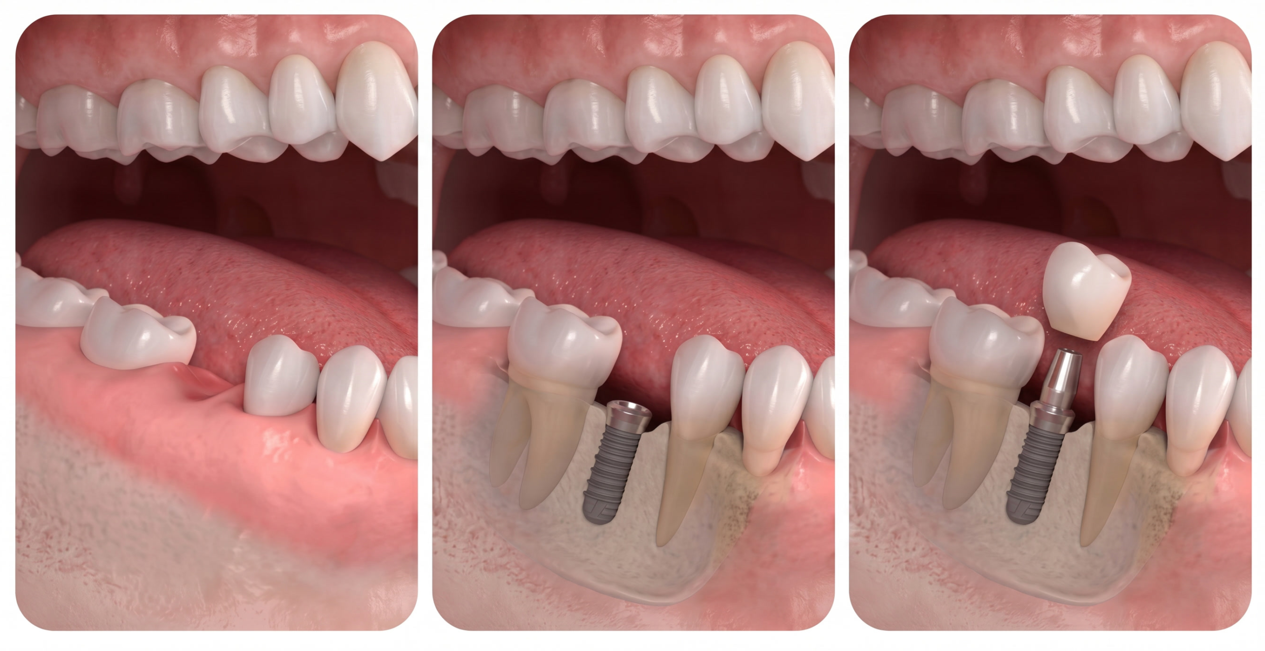 Dentista en Zaragoza valorando un caso de implantes dentales